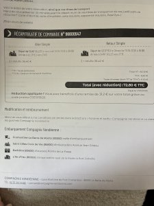 Two adult tickets for sale