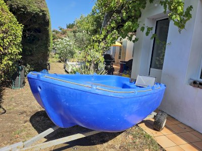 barque navette  Sun Yack 2.20 m avec remorque