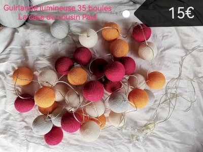 Light garland 35 balls