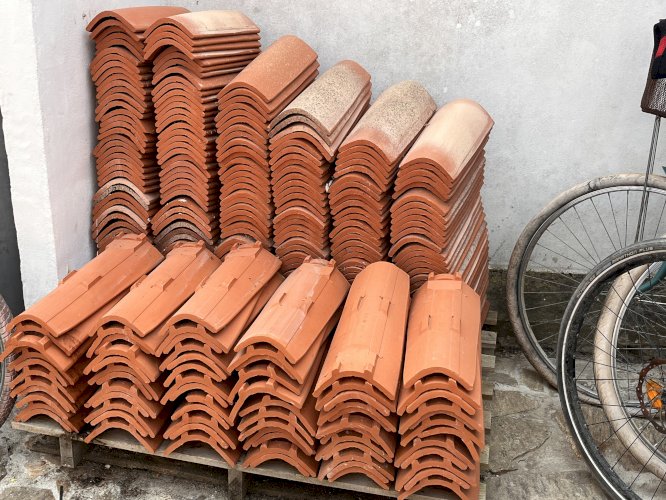 Lot tuiles neuves 